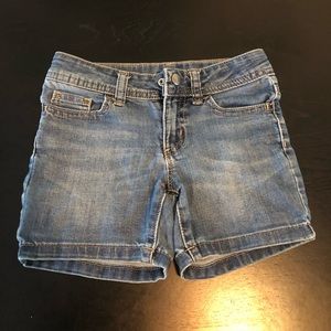Girls jean shorts